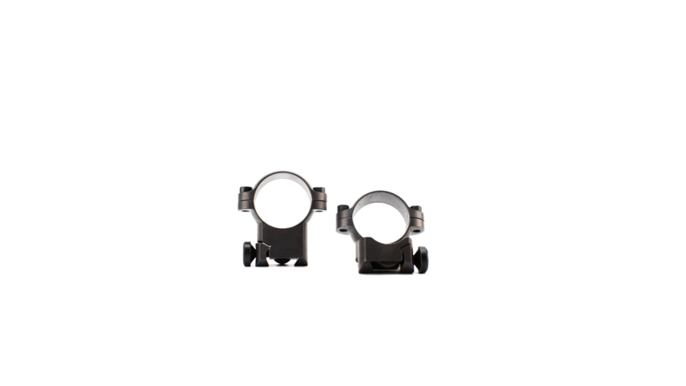 Leupold Rifle Scope Mount Rings, 1in, Ruger #1 &amp; 77/22, Medium Extension, Matte Black 52306
