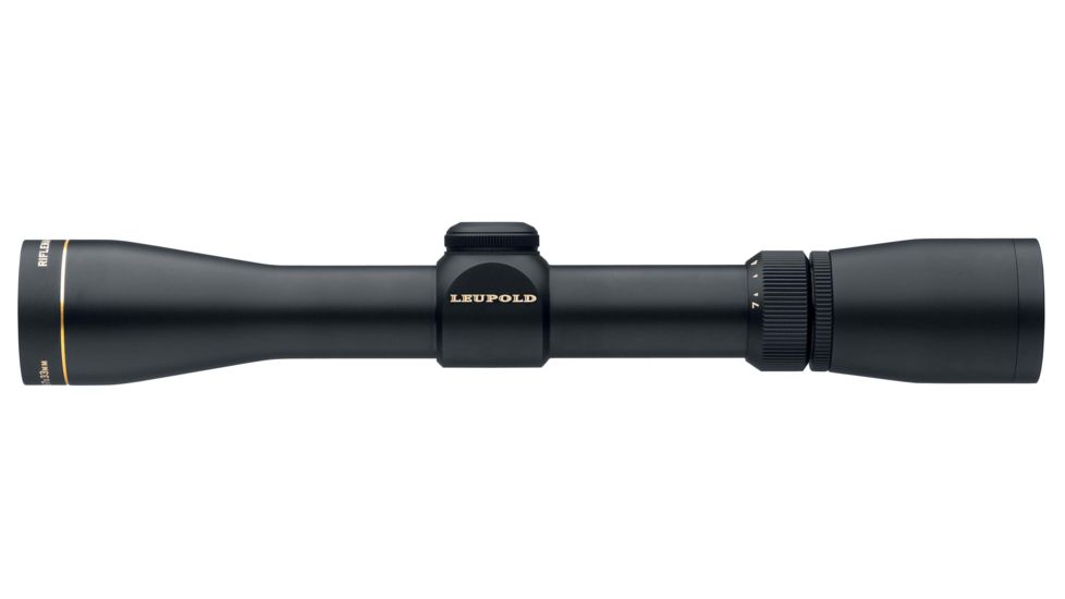 Leupold Rifleman 2-7x33 Wide Duplex Reticle Coated Lens Rifle Scope, Matte Black 56150