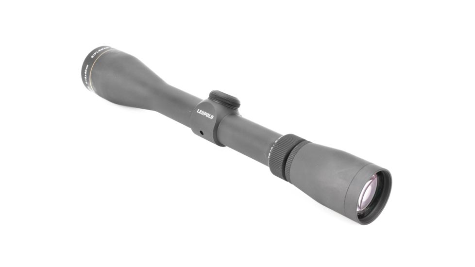Leupold Rifleman 4-12x40 Fully Coated Lens Wide Duplex Reticle Rifle Scope, Black