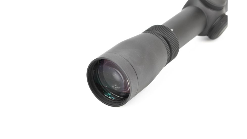 Leupold Rifleman 4-12x40 Fully Coated Lens Wide Duplex Reticle Rifle Scope, Black