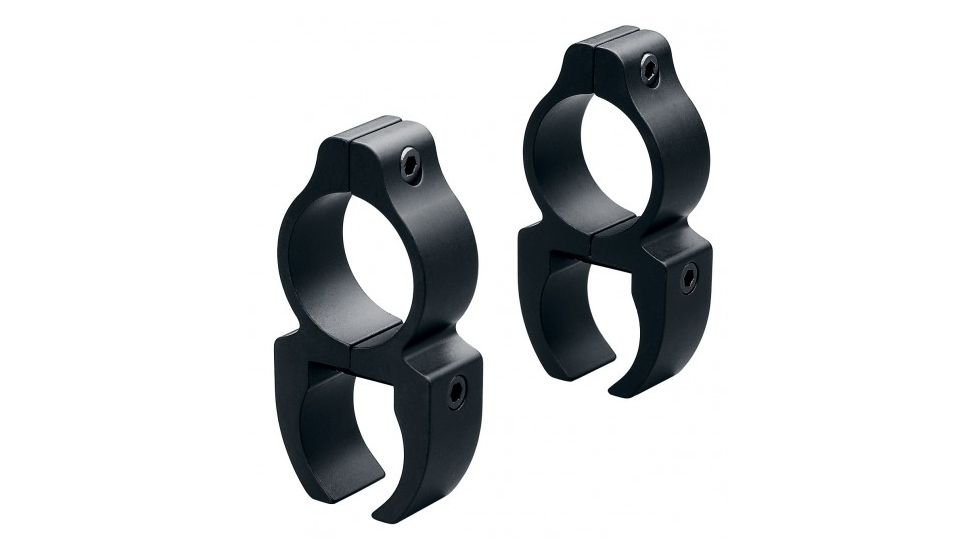 Leupold Rifleman Rifle Scope Rings, Detachable See-Thru, 3/8 in, .22 Rimfire, Matte Black, 57323