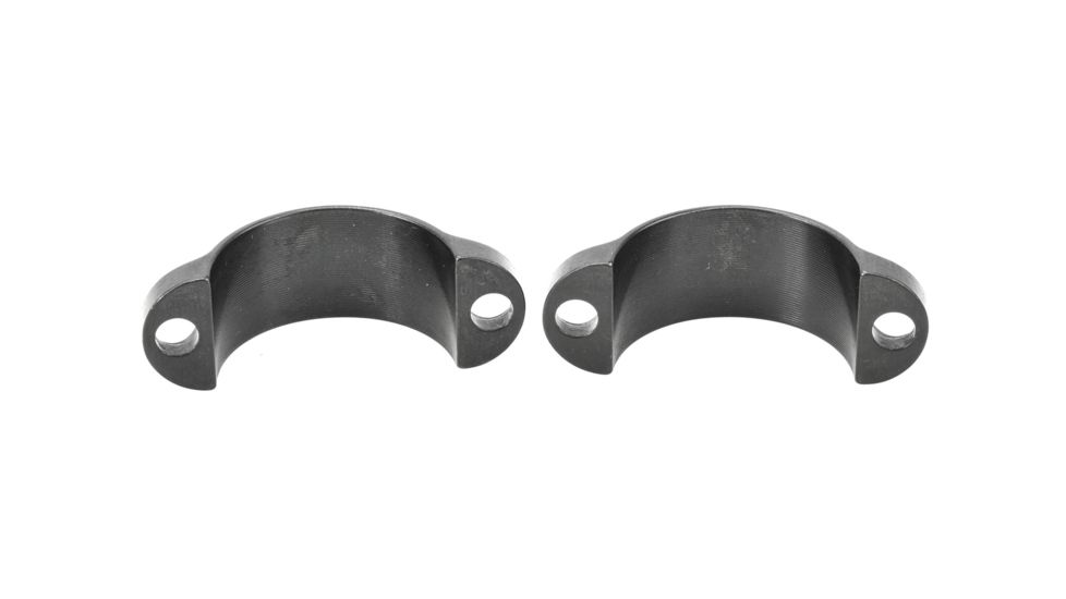 Leupold RM Rimfire No Tap Rings, 3/8in, 0.87in Height, 1in Tube, Glossy Black, Medium, 54289, EDEMO2