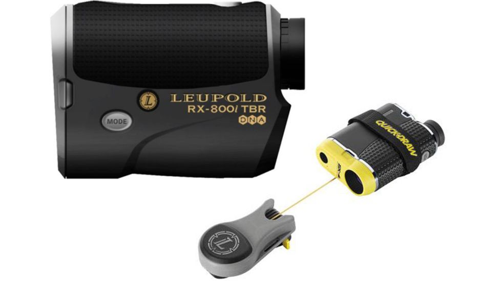 Leupold RX-800i Black/Gray Rangefinder and QuickDraw Tether System