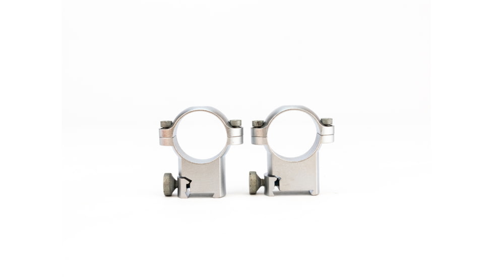 Leupold Sako Ring Mounts, 1in, High, Silver - 51720