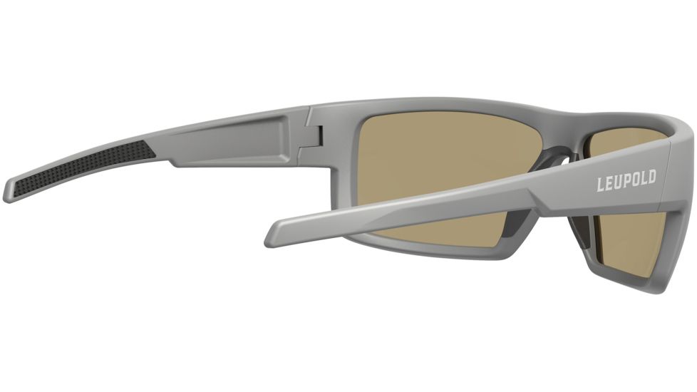 Leupold Switchback Mens Sunglasses, Matte Grey Frame, Square Blue Mirror Lens, Polarized, Regular-Wide, 179629
