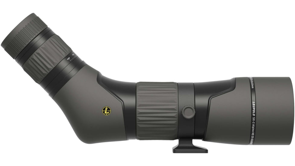 Leupold SX-2 Alpine HD Spotting Scope, 20-60x60mm Angled, 180143