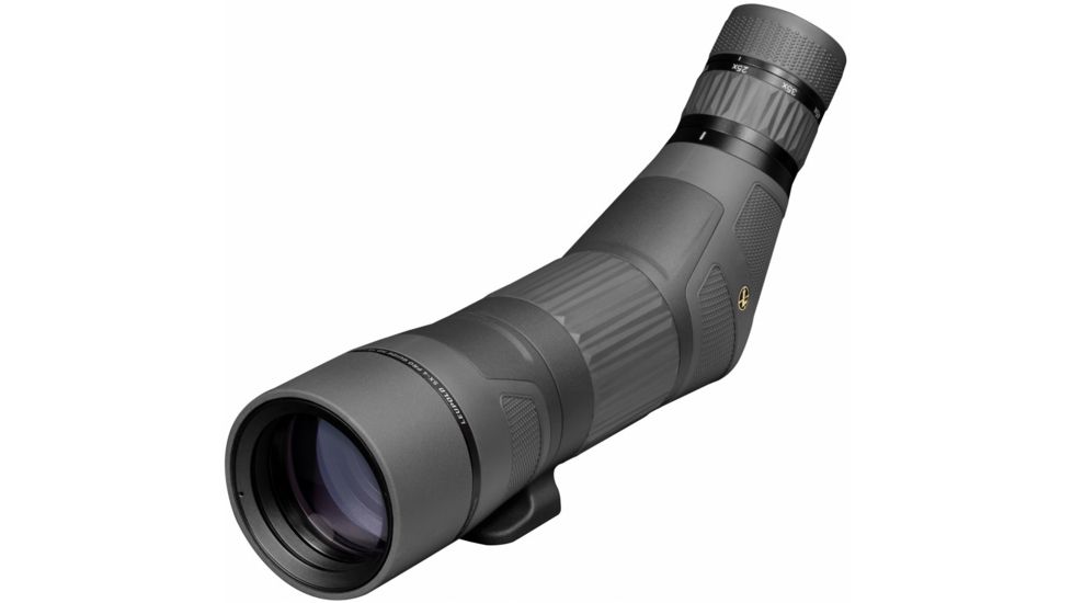 Leupold SX-4 Pro Guide 15-45x65 HD Spotting Scope, Angled, Shadow Gray, 177599