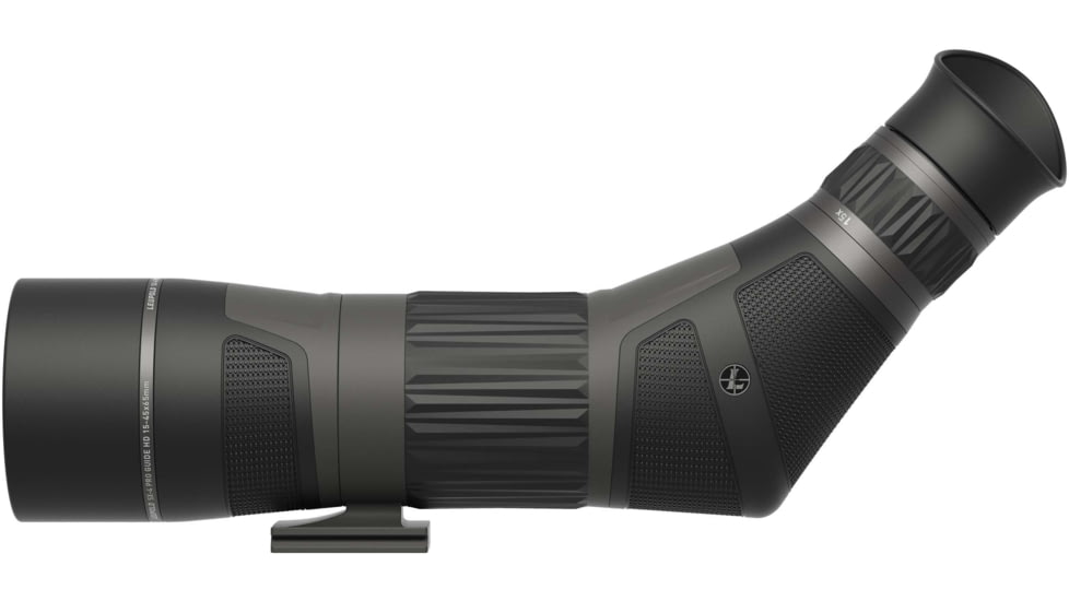 Leupold SX-4 Pro Guide HD Gen 2 15-45x65mm Spotting Scope, Angled, Grey/Black, 185681