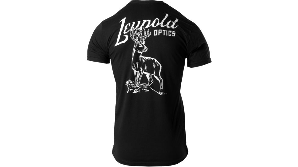 Leupold Vintage Whitetail Tee - Mens, Black, M, 177605
