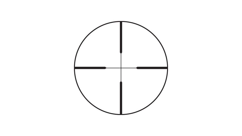 Leupold VX-2 3-9x40mm Rifle Scope, Matte Black, Wide Duplex Reticle 110798