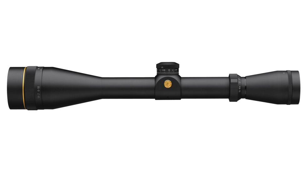 Leupold VX-2 6-18x40mm Adj Obj Rifle Scope, CDS, Matte Black, Fine Duplex Reticle 114412