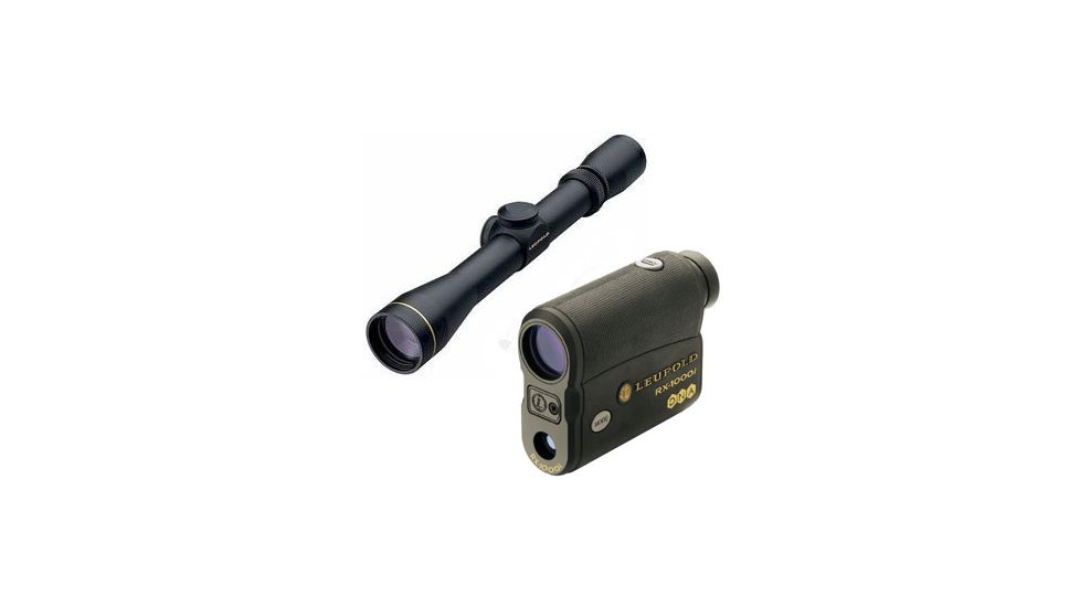 Leupold VX-2 Rimfire 3-9x33mm Rifle Scope  EFR CDS, Matte, Fine Duplex w/ Leupold TBR Compact Digital Laser Rangefinder w/ DNA Black