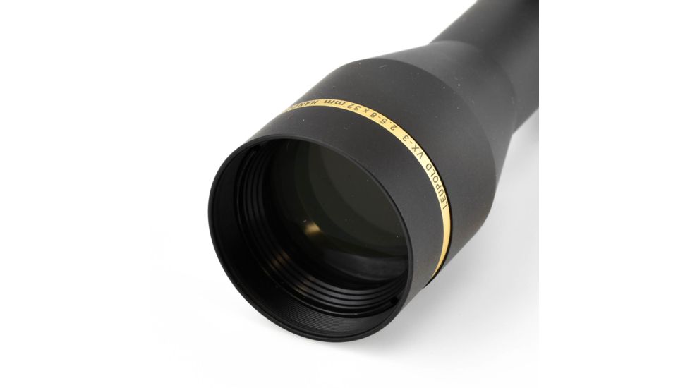 Leupold VX-3 Handgun 2.5-8x33mm Rifle Scope, 1 in Tube, Second Focal Plane, Black, Matte, Non-Illuminated Duplex Reticle, MOA Adjustment, 67825