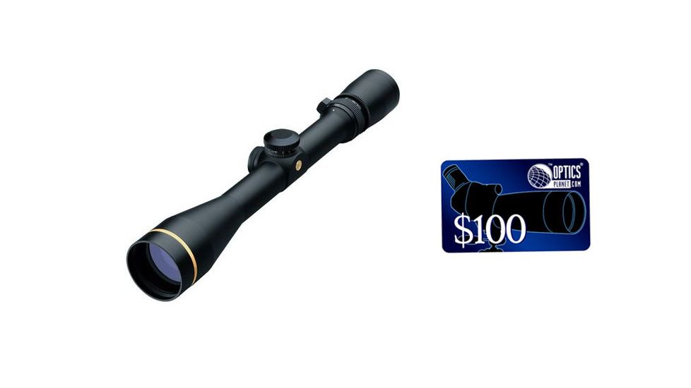Leupold VX-3 4.5-14x50mm CDS Rifescope,Matte,Wind-Plex Reticle 120606, FREE 100 OpticsPlanet E-Gift Certificate