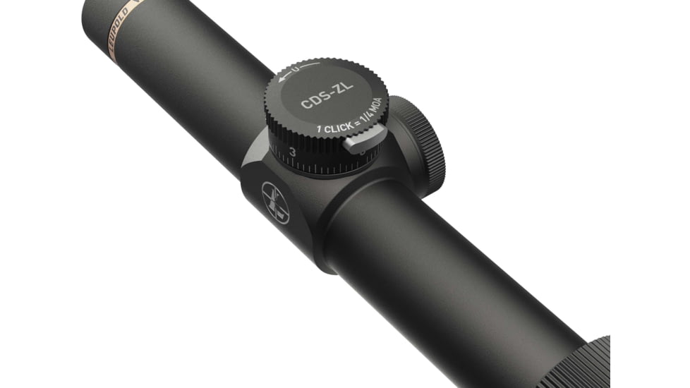 Leupold VX-3HD 1.5-5x20mm Rifle Scope, 1 in Tube, Second Focal Plane, Black, Matte, Non-Illuminated Duplex Reticle, MOA Adjustment, 180615