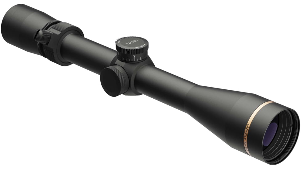 Leupold VX-3HD 3.5-10x40mm Rifle Scope, 1 in Tube, Second Focal Plane, Black, Matte, Non-Illuminated Duplex Reticle, MOA Adjustment, 180617