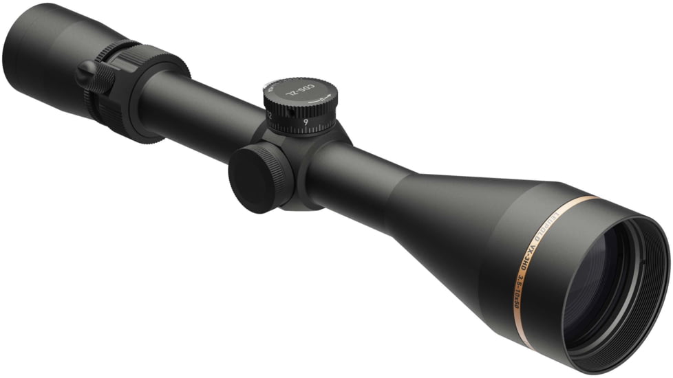 Leupold VX-3HD 3.5-10x50mm Rifle Scope, 1 in Tube, Second Focal Plane, Black, Matte, Non-Illuminated Duplex Reticle, MOA Adjustment, 180618