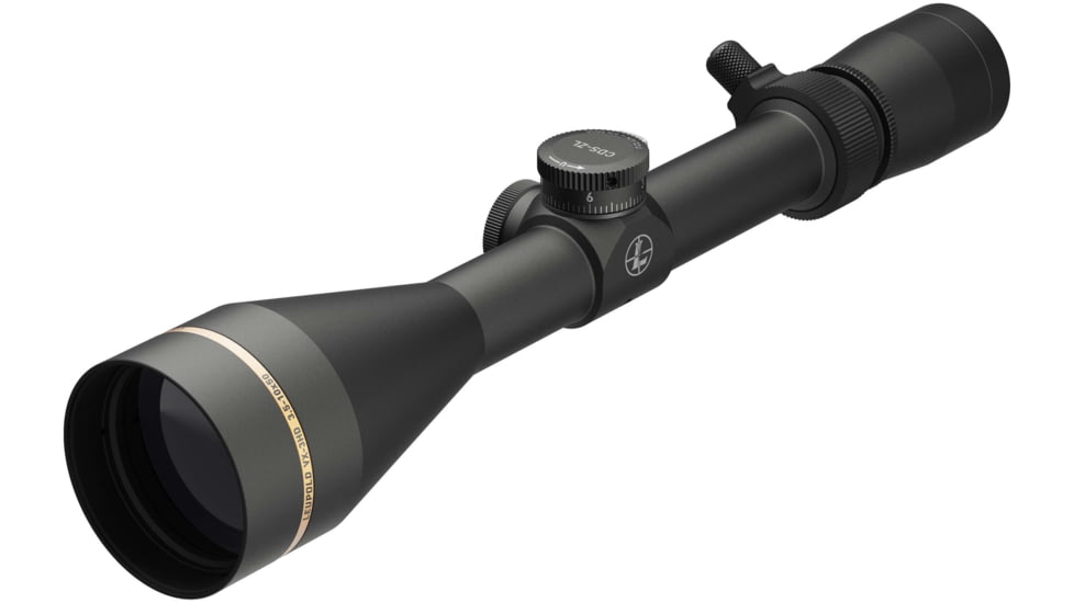 Leupold VX-3HD 3.5-10x50mm Rifle Scope, 1 in Tube, Second Focal Plane, Black, Matte, Non-Illuminated Duplex Reticle, MOA Adjustment, 180618