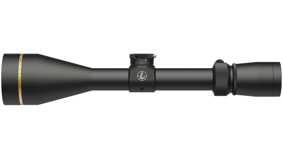 Leupold VX-3HD 3.5-10x50mm Rifle Scope, 1 in Tube, Second Focal Plane, Black, Matte, Non-Illuminated Duplex Reticle, MOA Adjustment, 180618