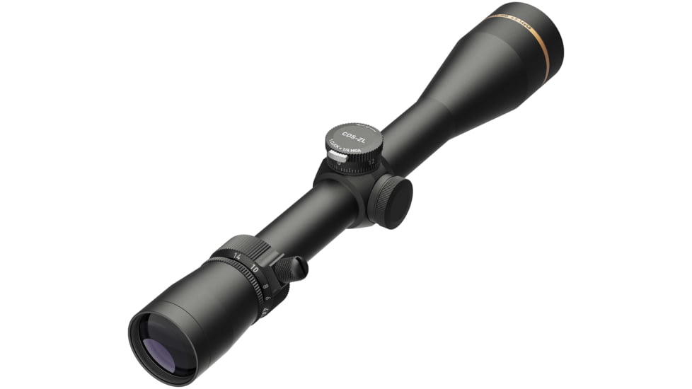 Leupold VX-3HD 4.5-14x40mm Rifle Scope, 1 in Tube, Second Focal Plane, Black, Matte, Non-Illuminated Duplex Reticle, MOA Adjustment, 180619