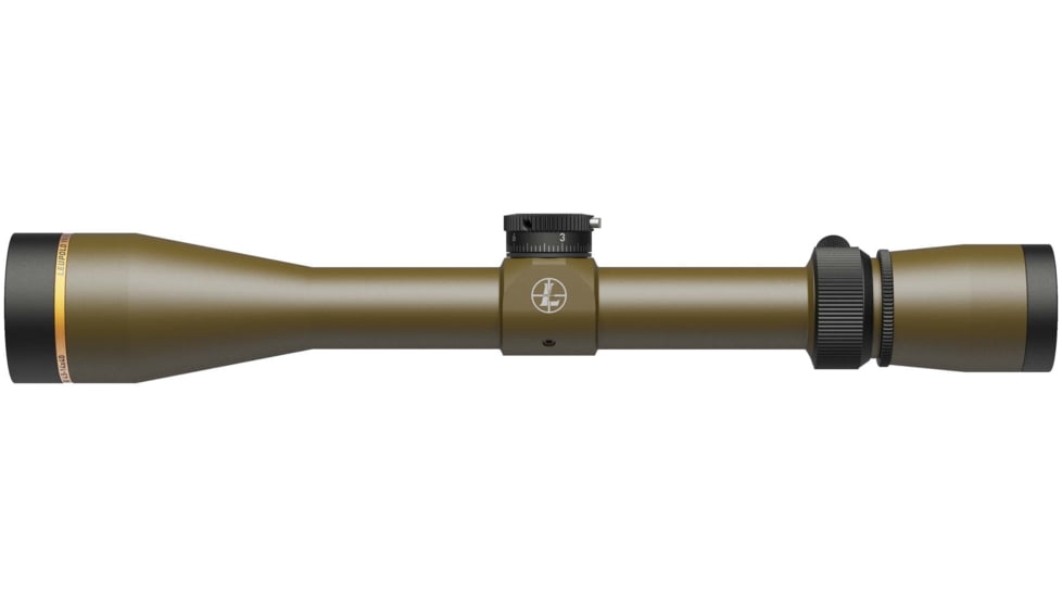 Leupold VX-3HD 4.5-14x40mm Rifle Scope, 1 in Tube, Second Focal Plane, Black, Burnt Bronze, Non-Illuminated Wind-Plex Reticle, MOA Adjustment, 180621