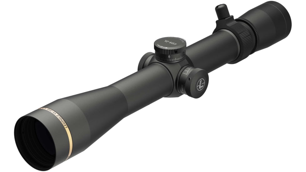 Leupold VX-3HD Side Focus Rifle Scope, 4.5-14x40mm, 30 mm Tube, Second Focal Plane, Non-Illuminated Wind-Plex Reticle, CDS-ZL Elevation Adjustment, Black, 180623