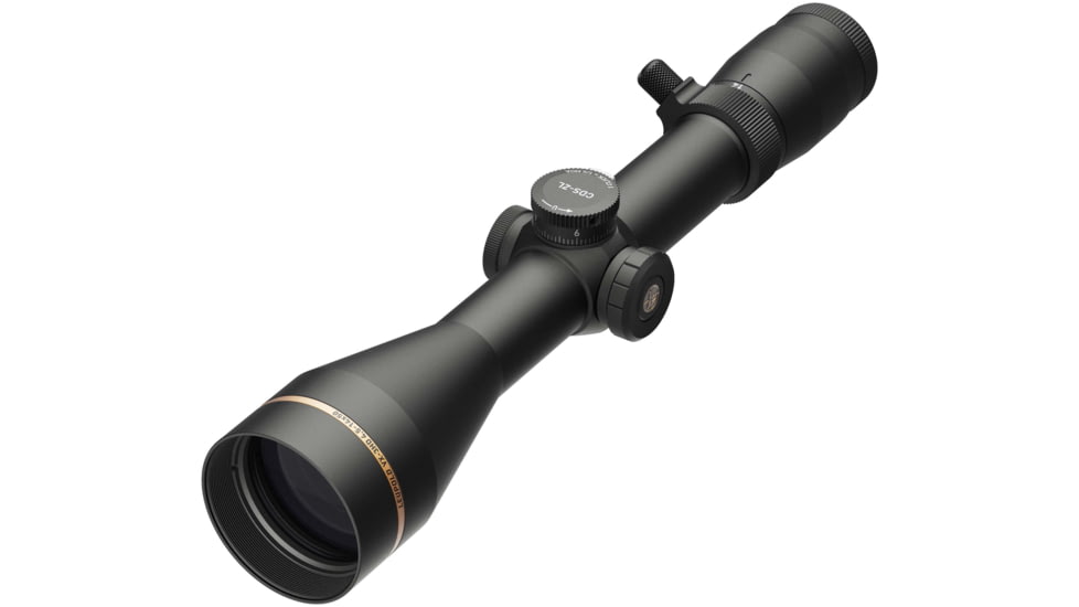 Leupold VX-3HD 4.5-14x50mm Rifle Scope, 30 mm Tube, Second Focal Plane, Black, Matte, Red FireDot Twilight Hunter Reticle, MOA Adjustment, 180629