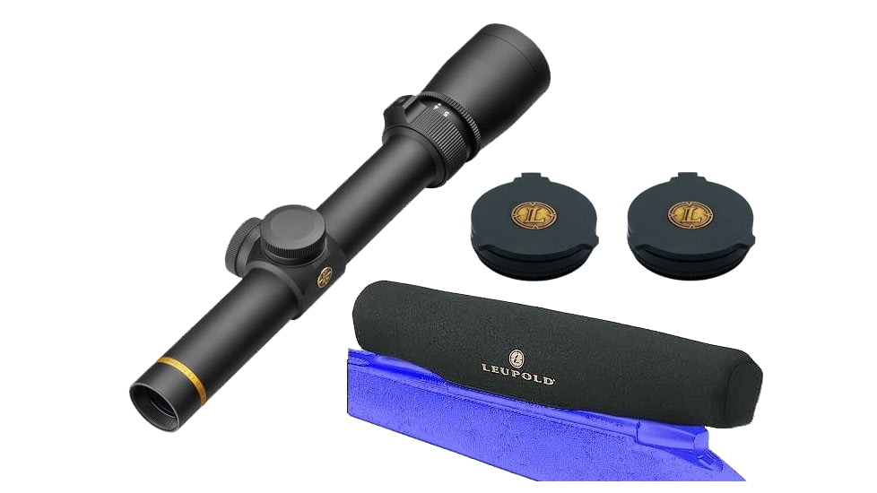 Leupold VX-3i 1.5-5x20mm Matte Heavy Duplex 170676 w/ Objective and Eyepiece Cover &amp; 2.5in Sunshade