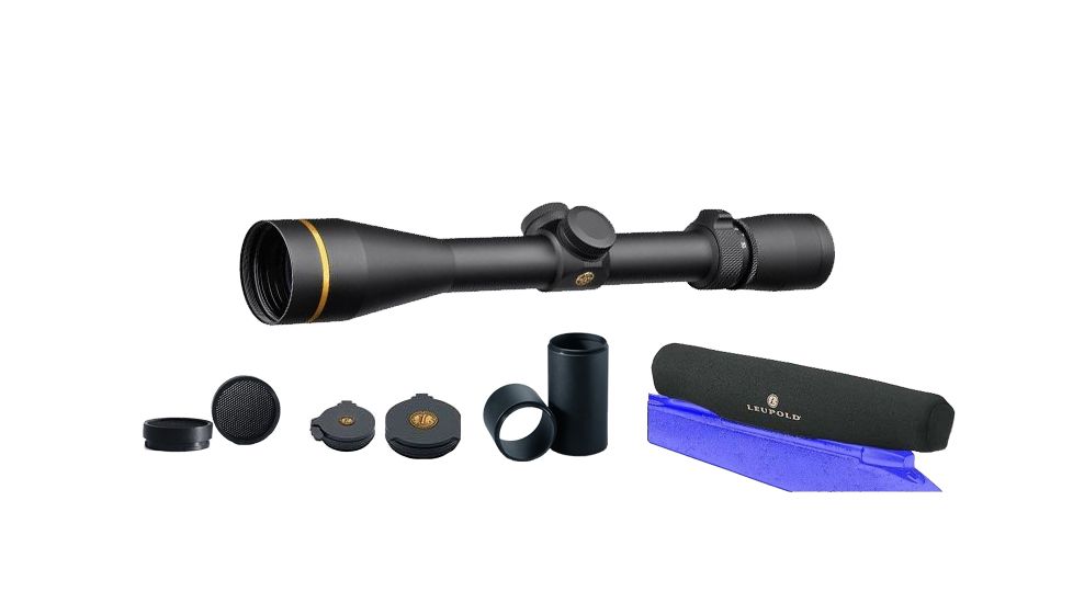 Leupold VX-3i 4.5-14x40mm CDS Matte Duplex 170693 w/ Objective and Eyepiece Cover &amp; Anti-Reflective Device &amp; 2.5in Sunshade &amp; Scope Cover