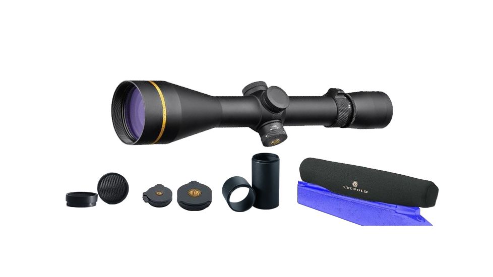 Leupold VX-3i 4.5-14x50mm 30mm Side Focus CDS Matte Duplex 170713 w/ Objective and Eyepiece Cover &amp; Anti-Reflective Device &amp; 2.5in Sunshade &amp; Scope Cover