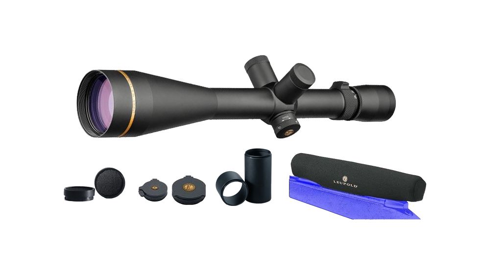 Leupold VX-3i 8.5-25x50mm Side Focus CDS Target w/ Varmint Hunters 170890 w/ Objective and Eyepiece Cover &amp; Anti-Reflective Device &amp; 2.5in Sunshade &amp; Scope Cover