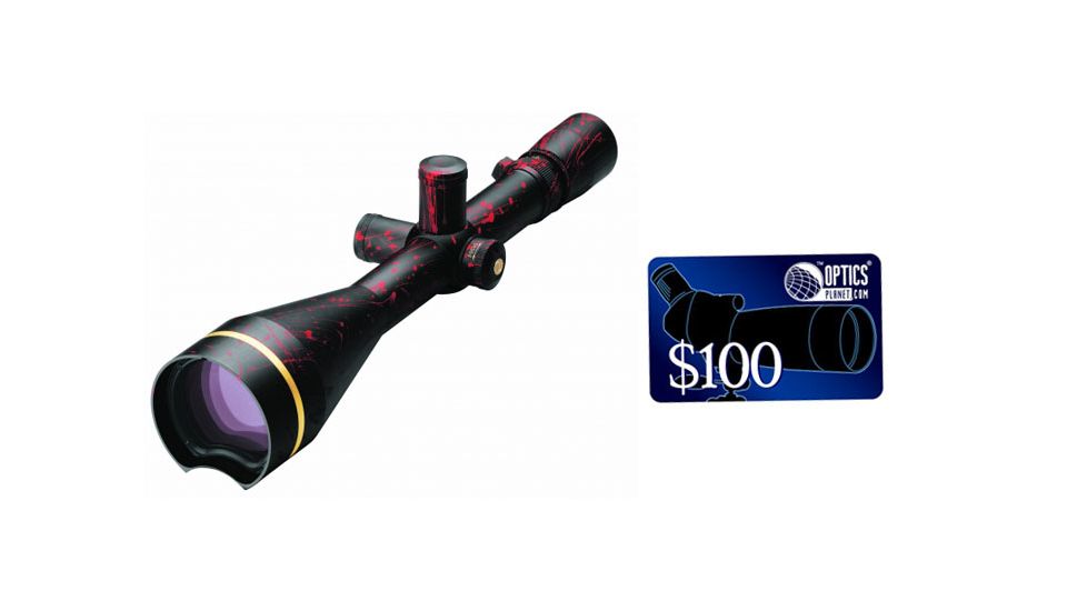 Leupold VX-3L 6.5-20x56mm Extreme Varminter Side Focus Rifle Scope, FREE 100 OpticsPlanet E-Gift Certificate