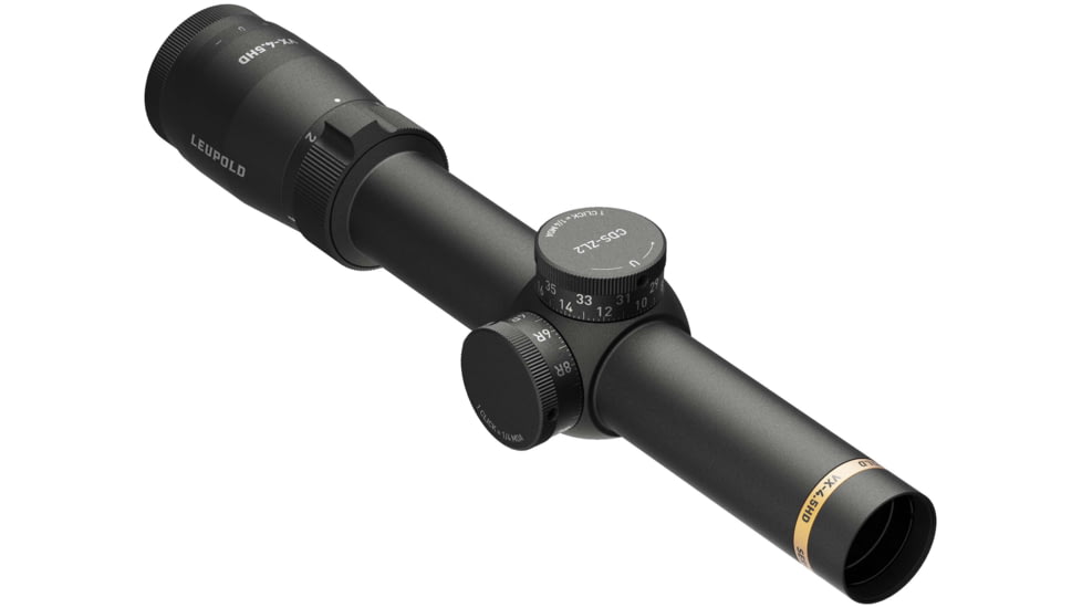 Leupold Competition VX-4.5HD Service Rifle 1-4.5x24mm Rifle Scope, 30 mm Tube, Second Focal Plane, Black, Matte, Non-Illuminated HPR-1 Reticle, MOA Adjustment, 177351
