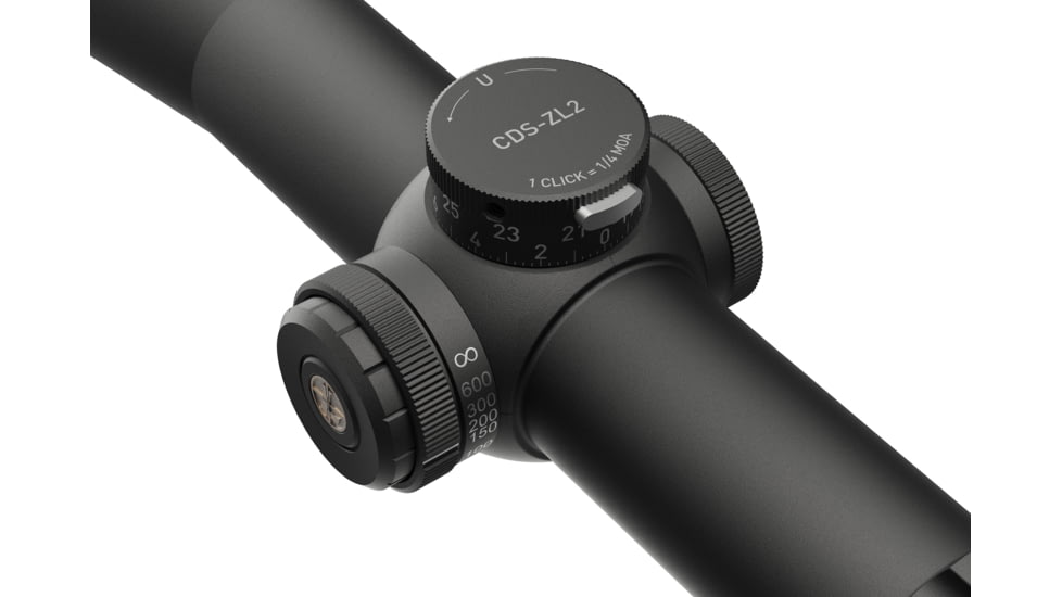 Leupold VX-5HD 4-20x52mm Rifle Scope, 34 mm Tube, Second Focal Plane, Red FireDot Duplex Reticle, Black, Matte, 178166