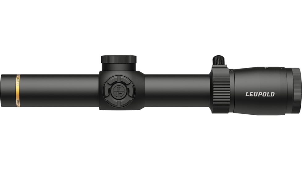 Leupold VX-5HD Gen 2 1-5x24mm LPVO 30mm Tube Riflescope, Second Focal Plane, Metric Illum. FireDot 4 Fine Reticle, Black, 183844