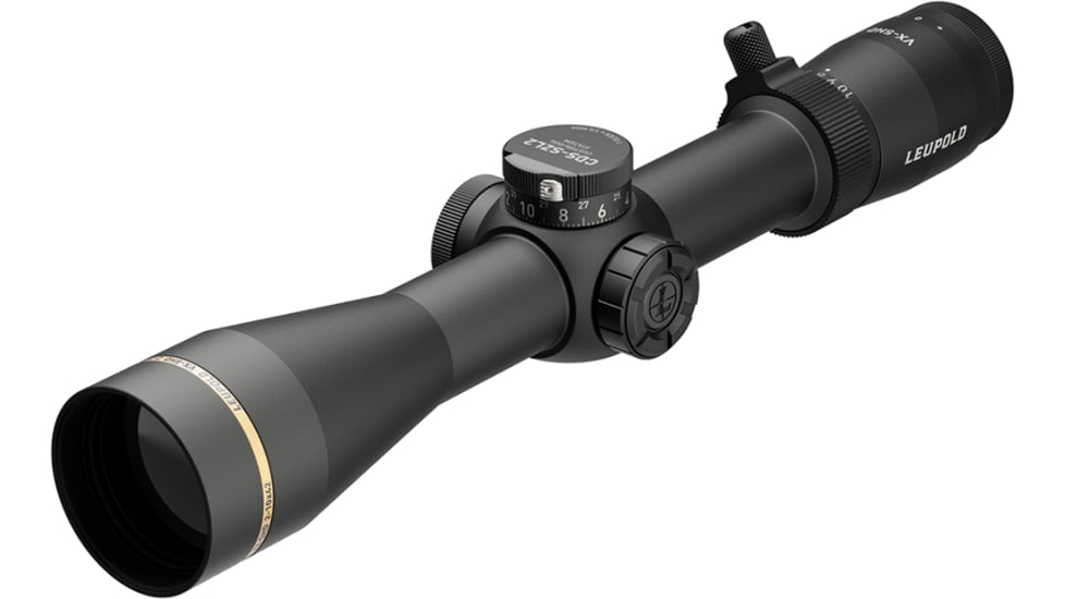 Leupold VX-5HD Gen 2 2-10x42mm 30mm Tube Riflescope, Second Focal Plane, CDS-SZL2 , Illum. FireDot Duplex Reticle, Black, 183847