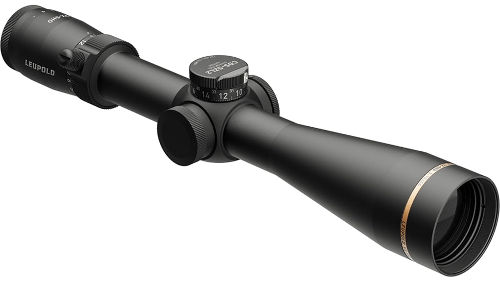 Leupold VX-5HD Gen 2 3-15x44mm 30mm Tube Riflescope, Second Focal Plane, CDS-SZL2 Side Focus Duplex Reticle, Black, 183848