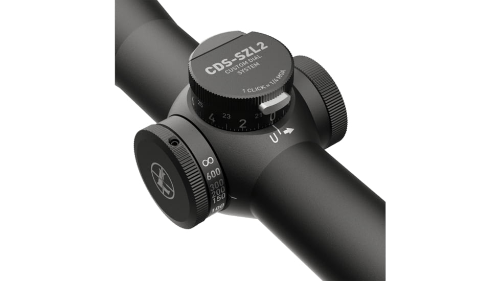 Leupold VX-5HD Gen 2 3-15x44mm 30mm Tube Riflescope, Second Focal Plane, CDS-SZL2 Side Focus Duplex Reticle, Black, 183848