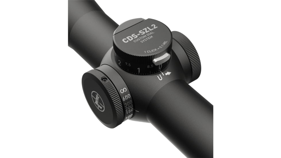 Leupold VX-5HD Gen 2 3-15x44mm 30mm Tube Riflescope, Second Focal Plane, CDS-SZL2 Side Focus HTMR Reticle, Black, 183849