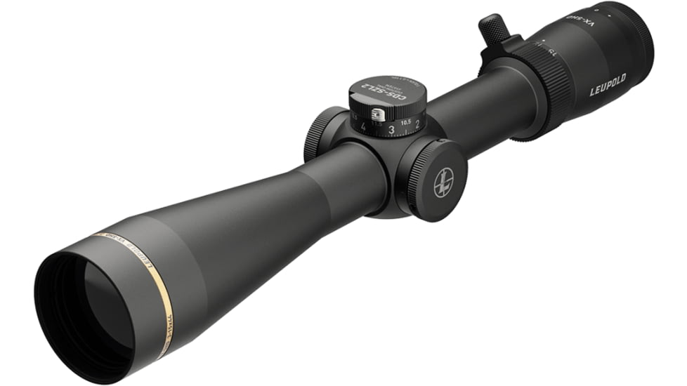 Leupold VX-5HD Gen 2 3-15x44mm 30mm Tube Riflescope, Second Focal Plane, CDS-SZL2 Side Focus HTMR Reticle, Black, 183849