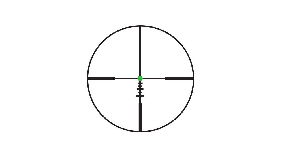 Leupold VX-6 1-6x24mm 30mm Tube MultiGun CDS, Matte, FireDot BDC 120448