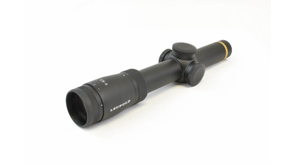 Leupold VX-6 1-6x24mm Rifle Scope, CDS, Matte Black, Illum Firedot Circle 112319