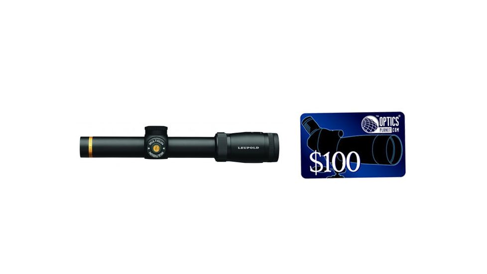 Leupold VX-6 1-6x24mm Rifle Scope,CDS,Matte Black, Illum,CMR2 Reticle 120447, FREE 100 OpticsPlanet E-Gift Certificate