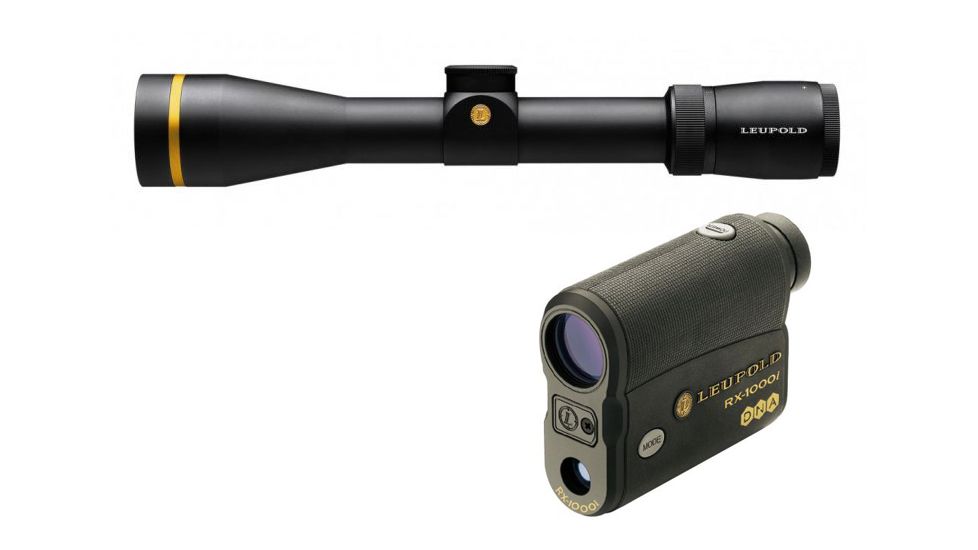 Leupold VX-6 3-18x50mm Rifle Scope S.F. CDS, Matte, Illum. Boone &amp; Crockett w/ Leupold TBR Compact Digital Laser Rangefinder w/ DNA Black