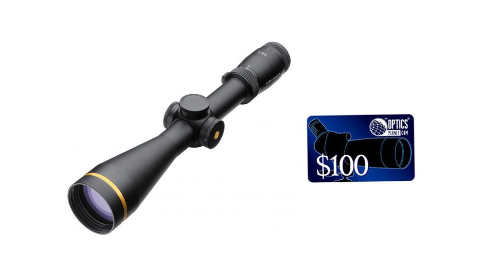 Leupold VX-6 3-18x50mm Side Focus CDS 30mm Rifle Scope,Matte,TMOA Reticle 120174, FREE 100 OpticsPlanet E-Gift Certificate