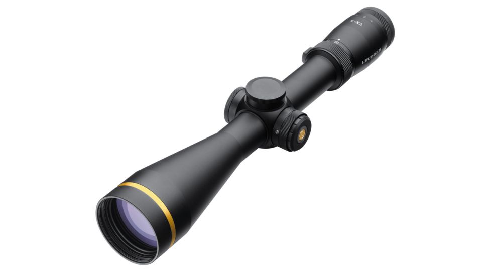 Leupold VX-6 3-18x50mm Side Focus CDS 30mm Rifle Scope,Matte,Illuminated Varmint Hunter Reticle 120162