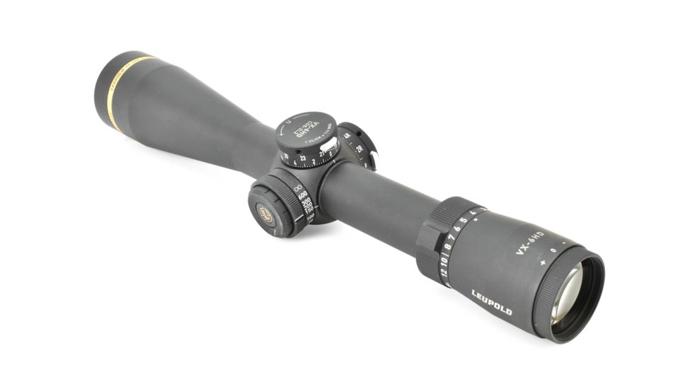 Open Box, Dealer Demo, Leupold VX-6HD 3-18x44mm CDS-ZL2 Side Focus Rifle Scope, 30mm, FireDot Duplex, Matte Black, 171566