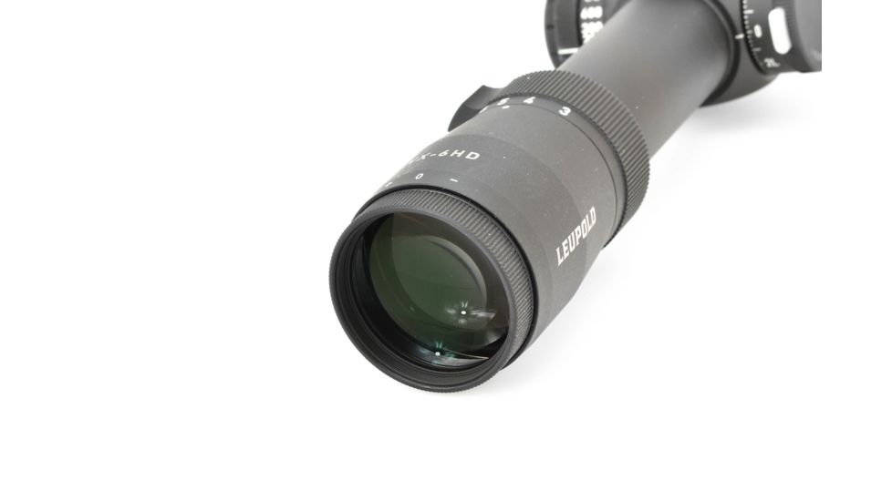 Open Box, Dealer Demo, Leupold VX-6HD 3-18x44mm CDS-ZL2 Side Focus Rifle Scope, 30mm, FireDot Duplex, Matte Black, 171566