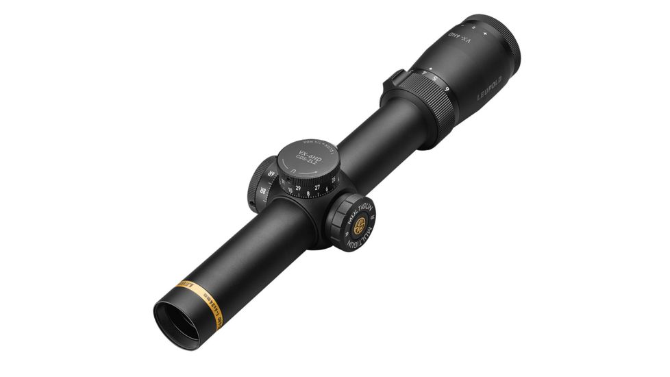 Open Box, Dealer Demo, Leupold VX-6HD 3-18x44mm CDS-ZL2 Side Focus Rifle Scope, 30mm, Illum Impact, Matte Black, 171568