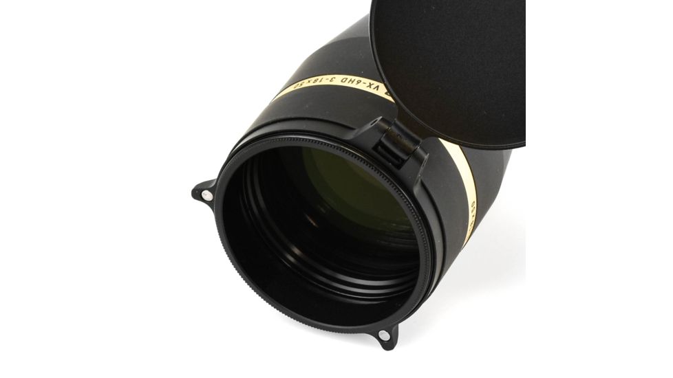 Leupold VX-6HD 3-18x50mm Rifle Scope, 30 mm Tube, Second Focal Plane, Black, Matte, Red TMOA Reticle, MOA Adjustment, 171576